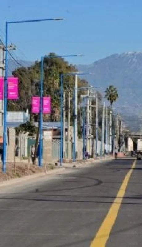 Calle Alsina de Godoy Cruz una de las zonas afectadas por los cortes de este 25 de septiembre/ Fuente: Foto de Archvo