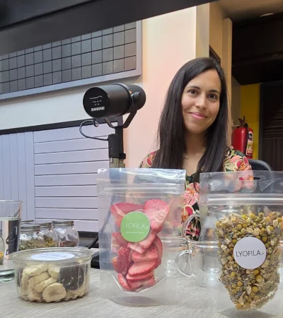 Carolina Torres  visitó los estudios de Ciudadano.news para contar su experiencia al frente de Lyofila.