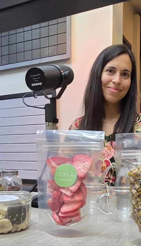 Carolina Torres  visitó los estudios de Ciudadano.news para contar su experiencia al frente de Lyofila.