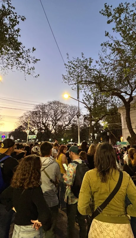 El colectivo Ni una Menos Mendoza marchó en reclamo de justicia