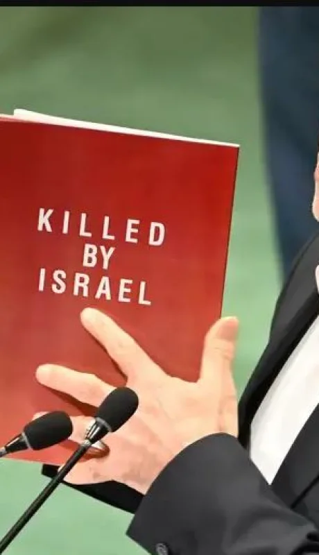 El presidente iraní esbozó un discurso donde defendió que su país es víctima de Occidente y de la agresión israelí.