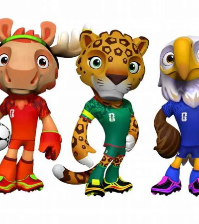 Clutch, Zayu y Maple serán las mascotas del Mundial 2026.