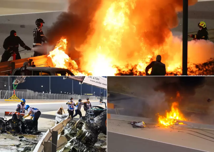 Romain Grosjean se vuelve a subir a un auto de F1.