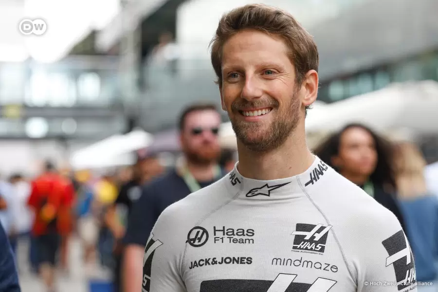 Romain Grosjean se vuelve a subir a un auto de F1.
