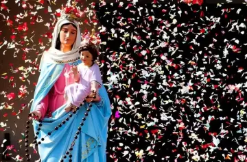 Miles de fieles celebraron a la Virgen del Rosario en San Nicolás