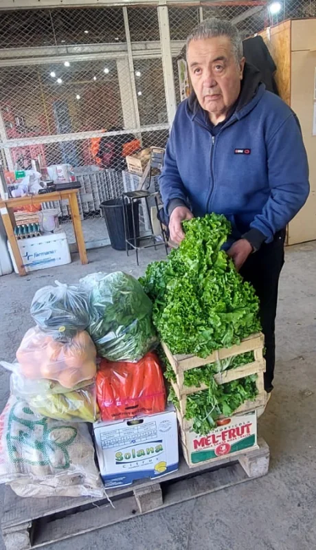 Productor y titular de la Unión Frutihortícola Argentina, Omar Carrasco.