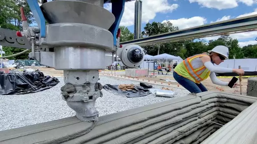 Construcción de casa 3d