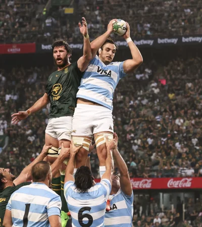 Los Pumas cayeron ante Sudáfrica, que los derrotó sin contemplaciones 67-30/ Fuente: X de Los Pumas