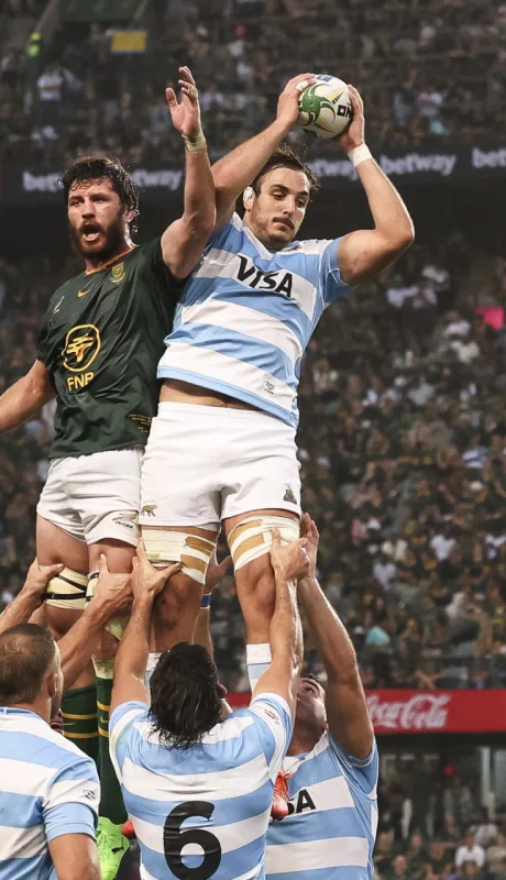 Los Pumas cayeron ante Sudáfrica, que los derrotó sin contemplaciones 67-30/ Fuente: X de Los Pumas