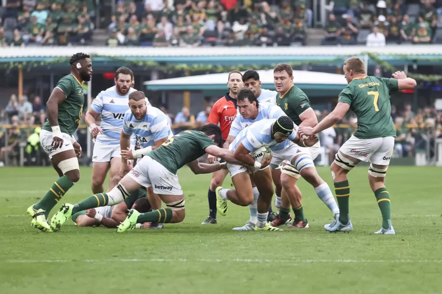 Los Pumas cayeron ante Sudáfrica, que los derrotó sin contemplaciones 67-30/ Fuente: X de Los Pumas