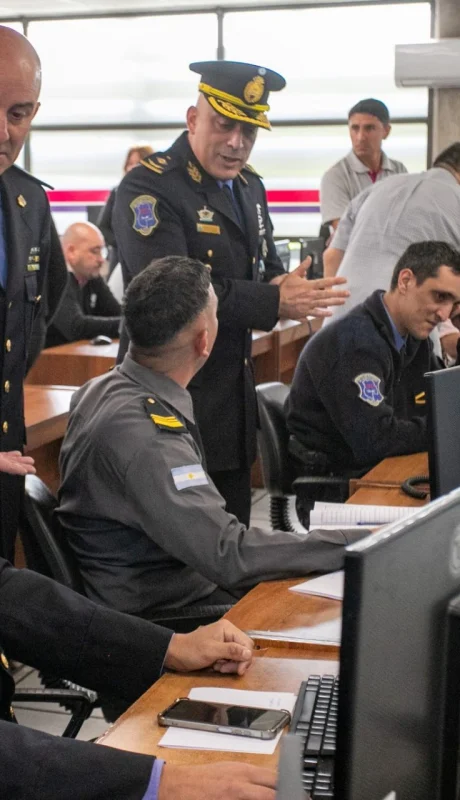 Coordinación del control de seguridad./