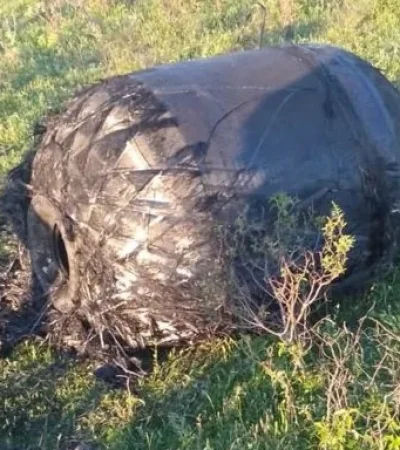 Misterioso artefacto que cayó desde el espacio/ Fuente: Google