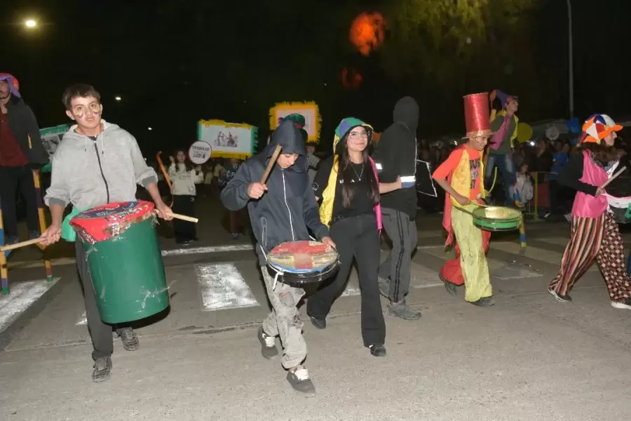 Farándula Estudiantil de Lavalle/ Fuente: Prensa Lavalle