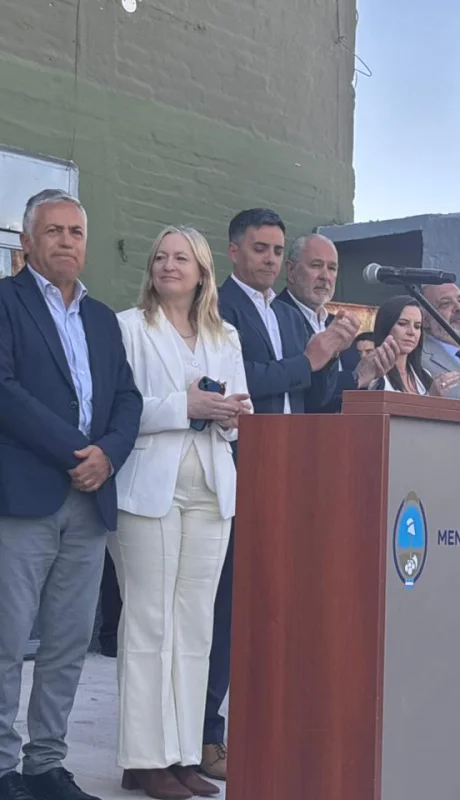Con un tono enfático, la ministra de Seguridad de la Nación, Patricia Bullrich, abrió su discurso agradeciendo a las autoridades presentes. /