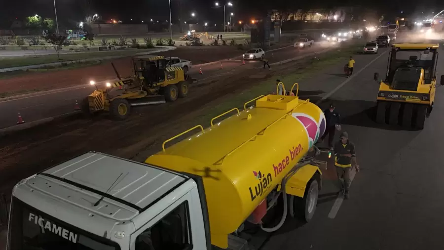 Arreglos Acceso Sur/ Fuente: Municipalidad de Luján de Cuyo