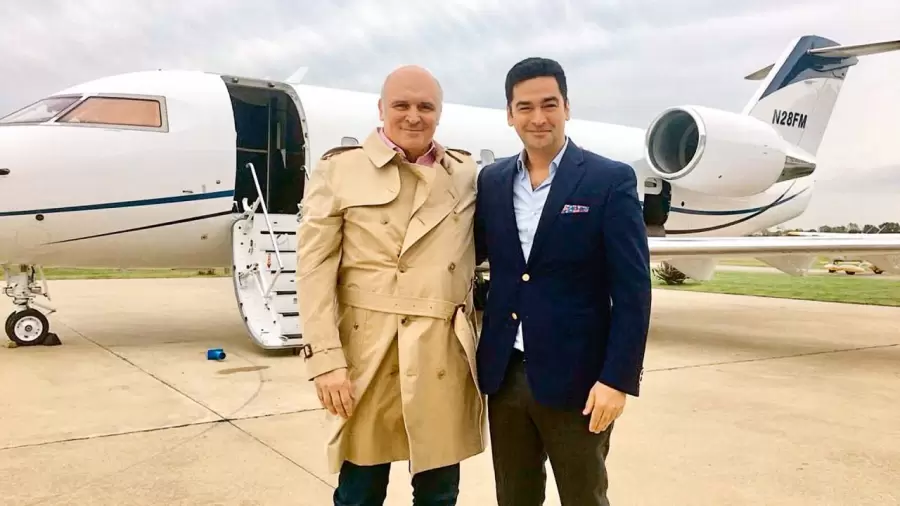 La foto de José Luis Espert con Fred Machado