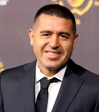 Riquelme, presidente de Boca Juniors.
