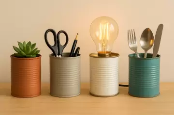 Transformá latas en decoración: ideas fáciles y baratas para tu hogar
