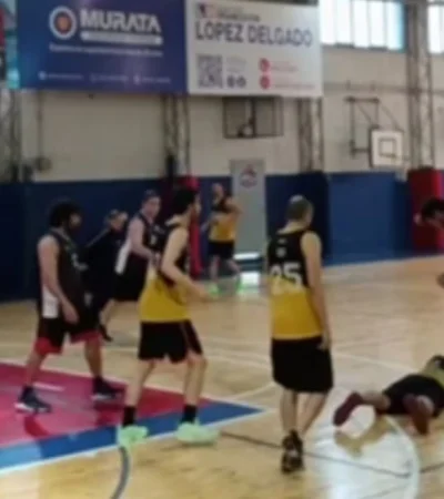 Una captura del momento crucial.