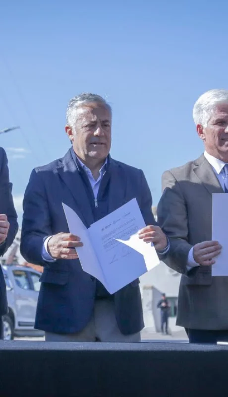 Los tres gobernadores impulsores del acuerdo