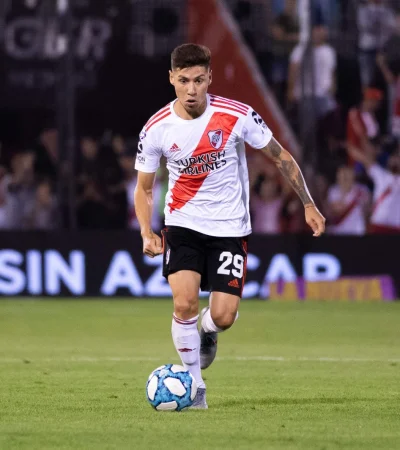 Montiel, una de las figuras de River.