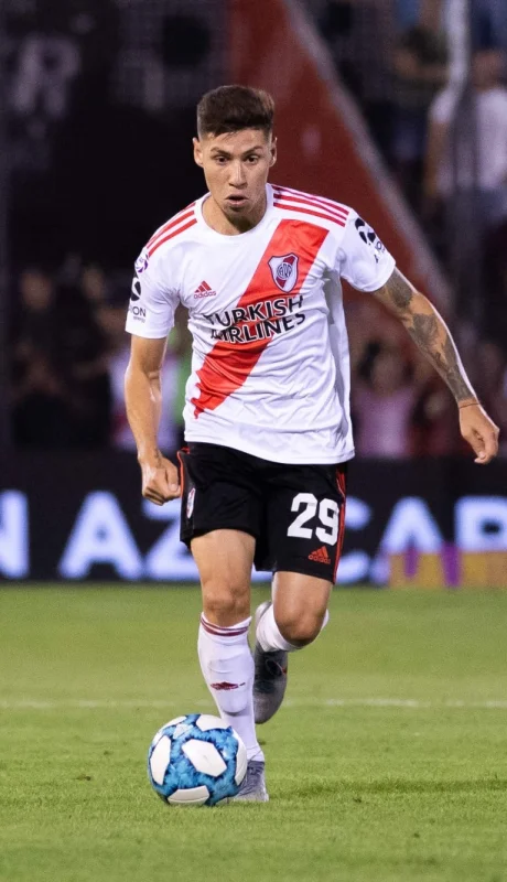 Montiel, una de las figuras de River.