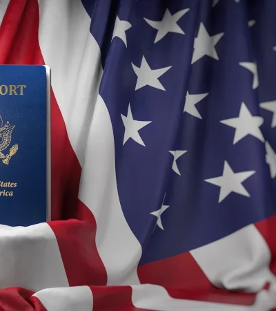 VISA estadounidense.