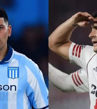 Racing y River, cara a cara en Copa Argentina.