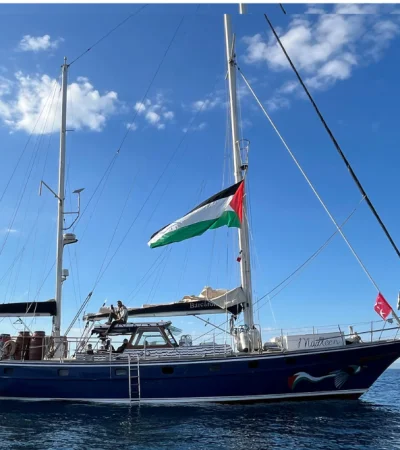 ¡Urgente! La flotilla Global Sumud, incluyendo a Greta Thunberg, ha sido interceptada por la armada israelí a unas 80 millas náuticas de Gaza.