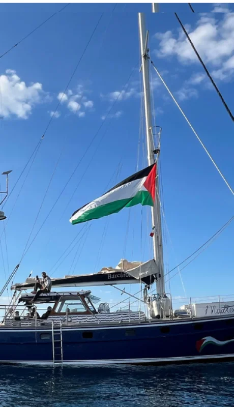 ¡Urgente! La flotilla Global Sumud, incluyendo a Greta Thunberg, ha sido interceptada por la armada israelí a unas 80 millas náuticas de Gaza.