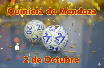 Quiniela de Mendoza hoy en VIVO: resultados del jueves 2 de octubre de 2025