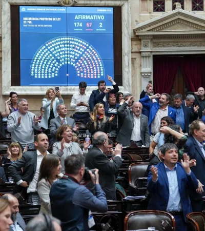 Diputados rechazó los vetos al financiamiento universitario y de emergencia del Garrahan, y hoy se trata en el Senado. (Imagen: web)