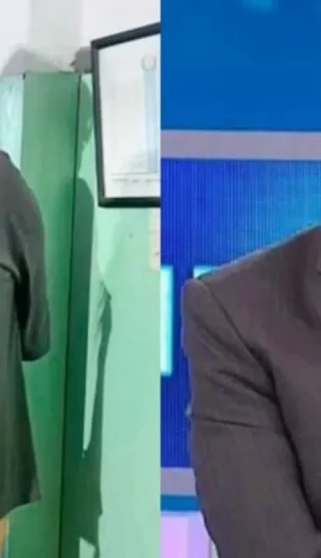 Morena y Jorge Rial.