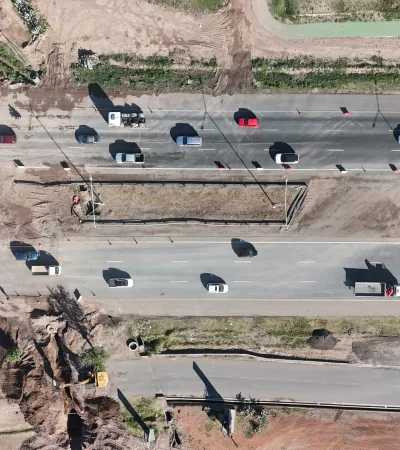 Desde el área de Obras Públicas remarcaron que "las tareas se realizan en horario nocturno para minimizar el impacto en la circulación"./