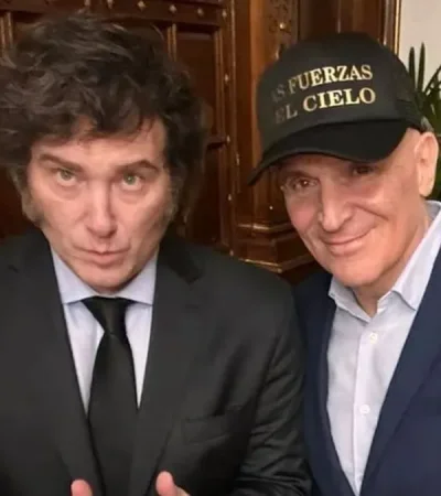 El presidente Javier Milei y el cuestionado candidato José Luis Espert. (Foto: archivo web)