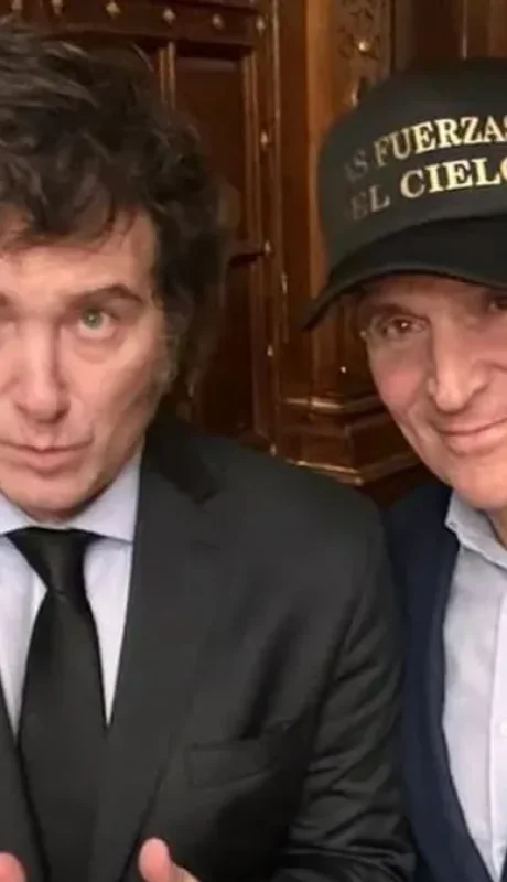 El presidente Javier Milei y el cuestionado candidato José Luis Espert. (Foto: archivo web)