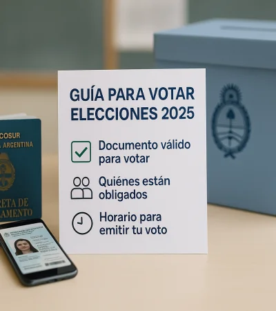 La Guía definitiva para votar en 2025 /