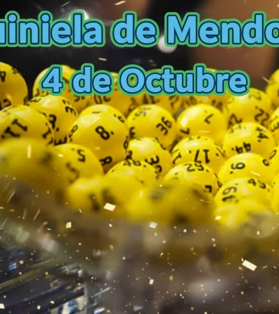 Estos son los resultados de la quiniela de Mendoza del 4 de octubre de 2025