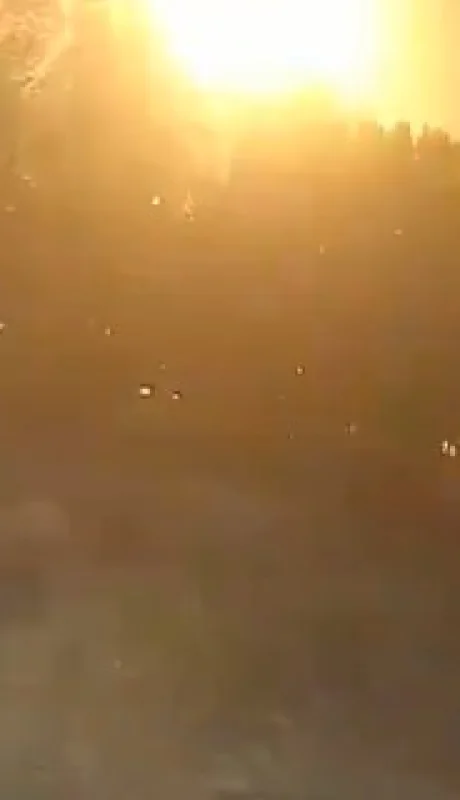 Una luz cruzó Mendoza e iluminó el cielo y fue visto en gran parte de la provincia/ Fuente: Captura de video