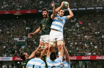 Sudáfrica le ganó un ajustado partido a Los Pumas y se quedó con el Rugby Championship