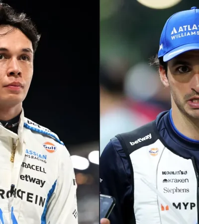 Albon y Sainz pasarón al fondo de la grilla