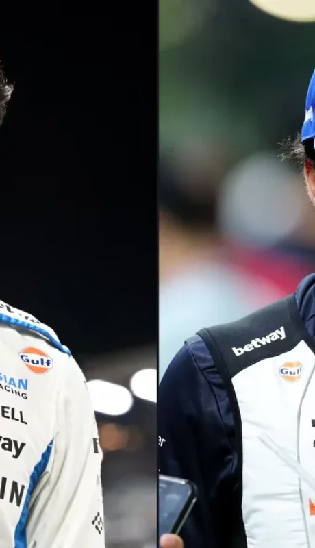 Albon y Sainz pasarón al fondo de la grilla