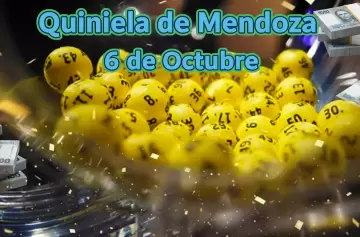 Quiniela de Mendoza hoy en VIVO: resultados del lunes 6 de octubre de 2025