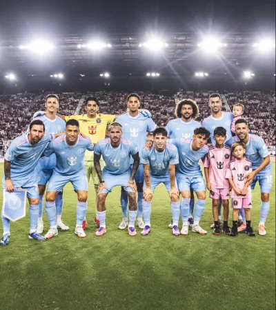 Una encuentro brillante para Messi y el Inter de Miami ante New England Revolution