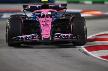 La bronca de Colapinto en Singapur: "No entiendo por qué vamos tan lento"