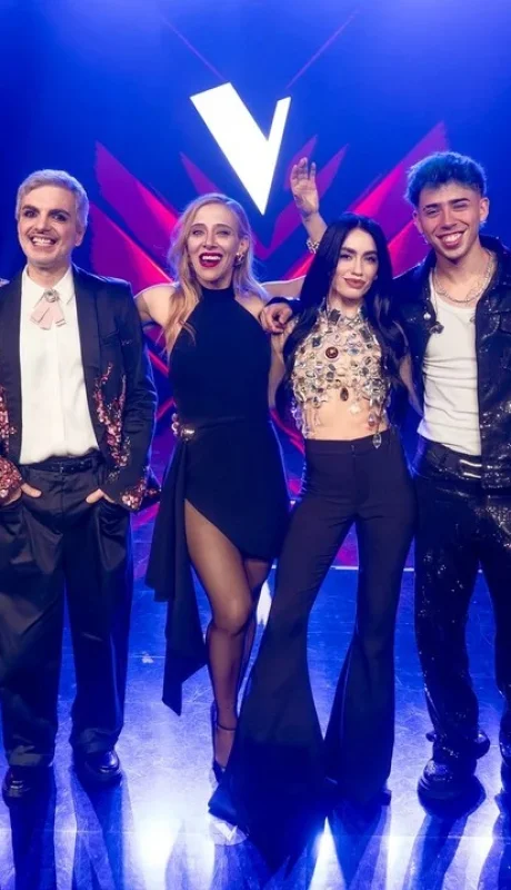 Soledad, Ale, Juliana, Lali y Luck Ra los jurados de La Voz Argentina/ Fuente: La Voz Argentina