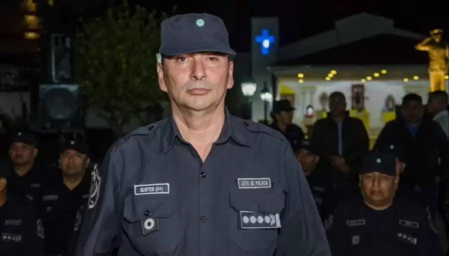 Diego Antonio Bustos, jefe de la policía de Salta.