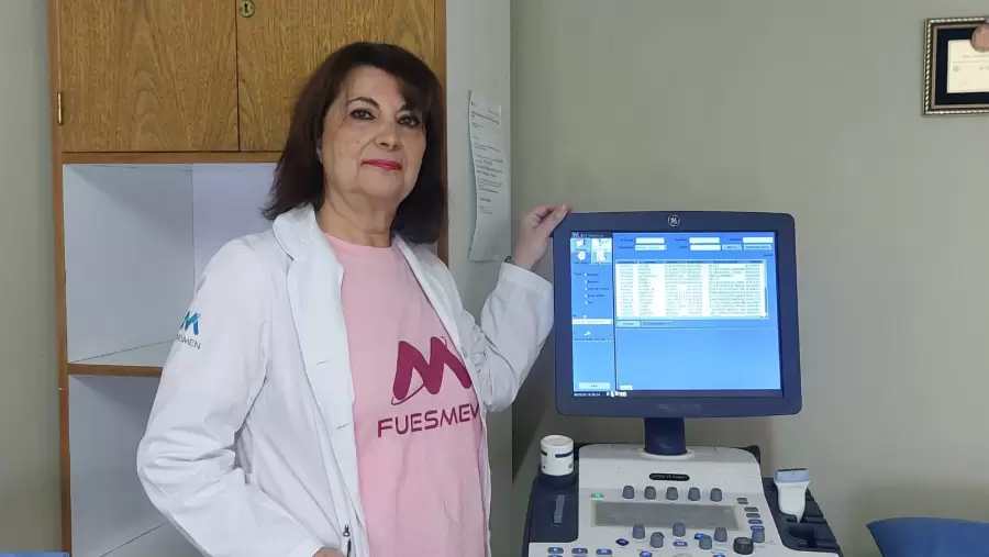 Ernestina Masia, médica y jefa del servicio del FUESMEN.