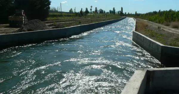 Parte del recorrido del canal Pescara