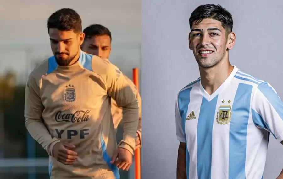 El cuerpo técnico sigue de cerca a nuevas promesas: José Manuel "Flaco" López, delantero del Palmeiras, y Lautaro Rivero, juvenil de River Plate.